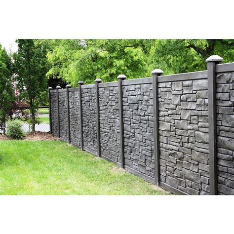 X 8 ft. . Home depot composite fencing